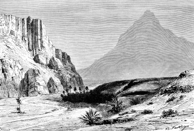 Web El-Halluf, Figuig yakınlarında, Fas, 1895 by Unbekannt