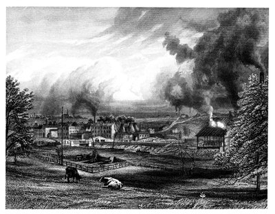 Wedgwood fabrikası, Etruria, Hanley, Staffordshire, İngiltere by Unbekannt