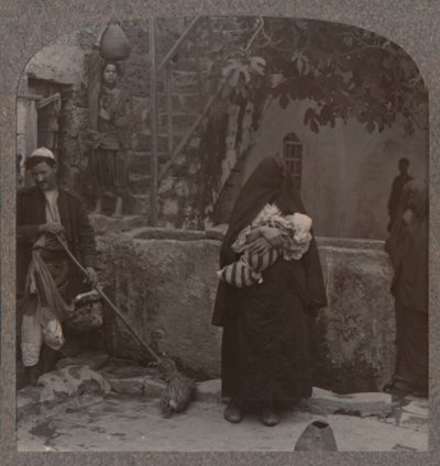 Pekala Peters huse tarafından, Jaffa, c1900 by Unbekannt