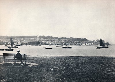 Batı İnekler - Doğu İneklerden Görünüm, 1895 by Unbekannt