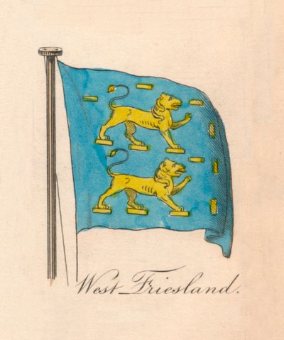 Batı Friesland, 1838 by Unbekannt