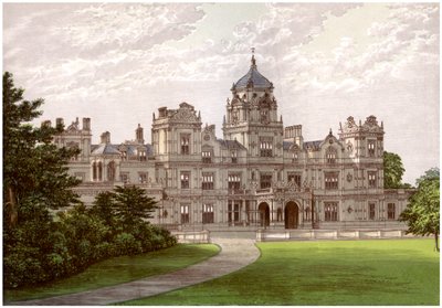 Westonbirt House, Gloucestershire, Holford ailesinin evi, c1880 by Unbekannt