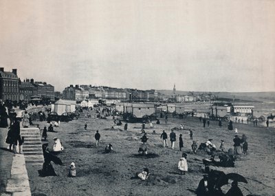 Weymouth - Kasabanın ve Sahilin Genel Görünümü, 1895 by Unbekannt