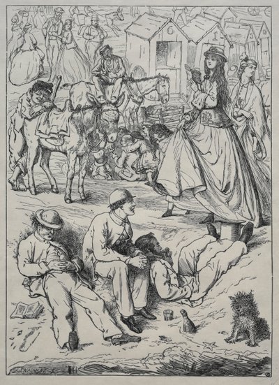 Deniz Kenarında Yaptıklarımız - Hiçbir Şey, 1862. by Unbekannt