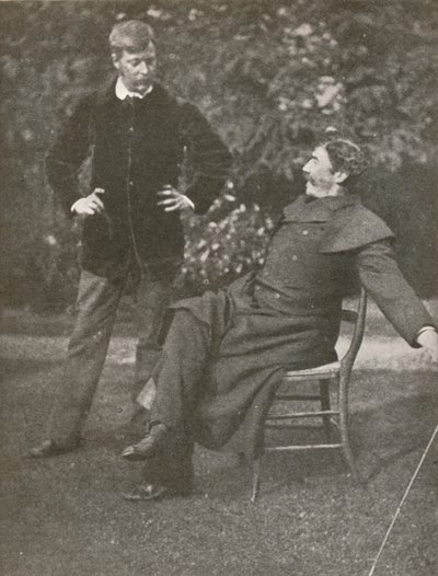 Whistler ve Menpes, c1885, 1904. by Unbekannt