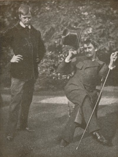 Whistler ve Menpes, c1885, 1904. by Unbekannt