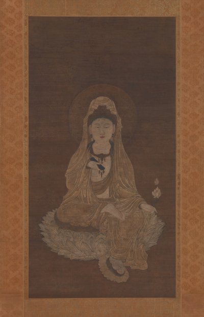 Beyaz Cüppeli Kannon, 13. yüzyıl. by Unbekannt