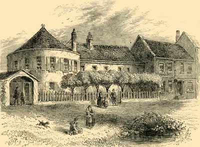 Beyaz Kanal Evi yaklaşık 1820, c1872. by Unbekannt