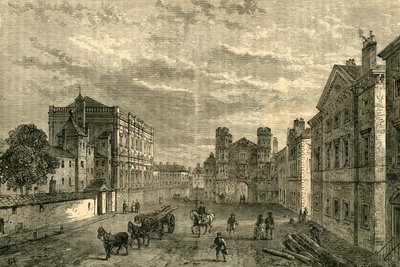 Whitehall, Holbein Geçidine Doğru Bakmak, 1881. by Unbekannt