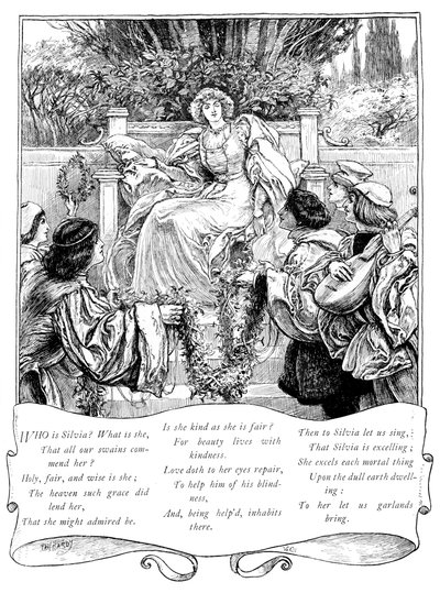 Silvia kimdir, 1895 by Unbekannt