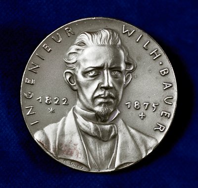 Wilhelm Bauer 1822-1875, Alman mucit ve denizaltıların öncü üreticisi by Unbekannt