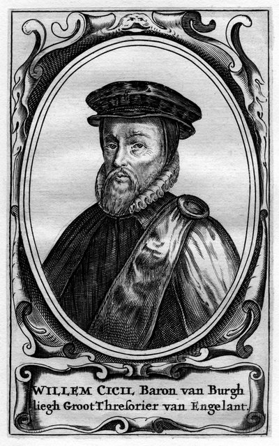 Willem Cecil, 1 Baron Burghley, 16. yüzyıl İngiliz devlet adamı by Unbekannt