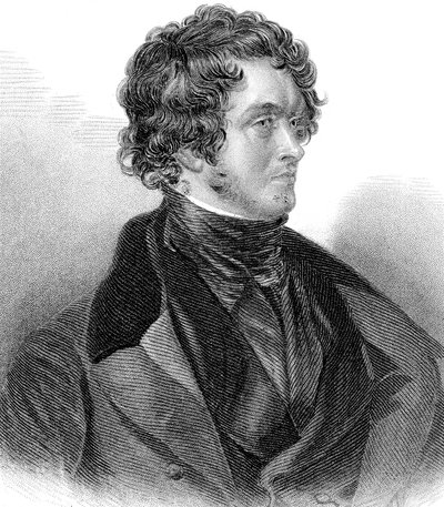 William Harrison Ainsworth 1805-1882, İngiliz tarihi romancı by Unbekannt