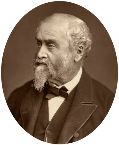 William Harrison Ainsworth, yazar, 1881 by Unbekannt