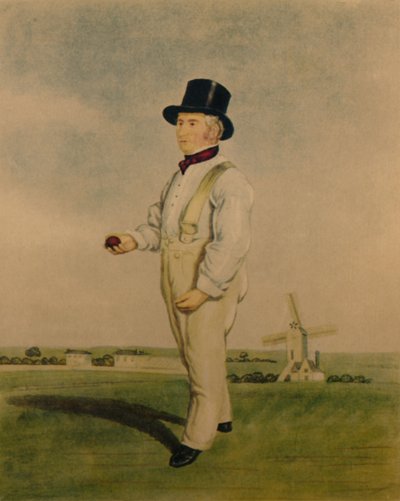 William Lillywhite, c1850. by Unbekannt