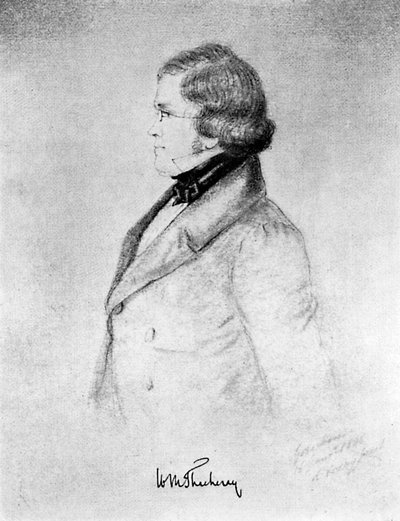 William Makepeace Thackeray, Anglo-Hint romancı, 1912 by Unbekannt