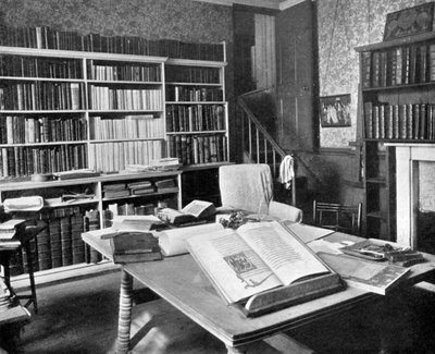 William Morriss çalışması, Kelmscott Malikanesi, Kelmscott, Oxfordshire, 1901 by Unbekannt