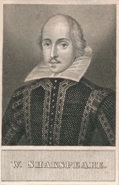 William Shakespeare. by Unbekannt