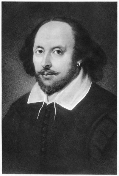William Shakespeare, İngiliz oyun yazarı, 19. yüzyıl by Unbekannt