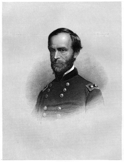 William Tecumseh Sherman, Amerikalı asker, iş adamı, eğitimci ve yazar, 1872 by Unbekannt