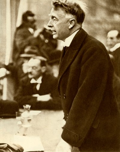 William Thomas Cosgrave bir konuşma yapıyor, Dublin, İrlanda, 1922, 1935. by Unbekannt