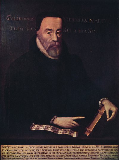 William Tyndale 1492-1536, c16. yüzyıl, 1947 by Unbekannt