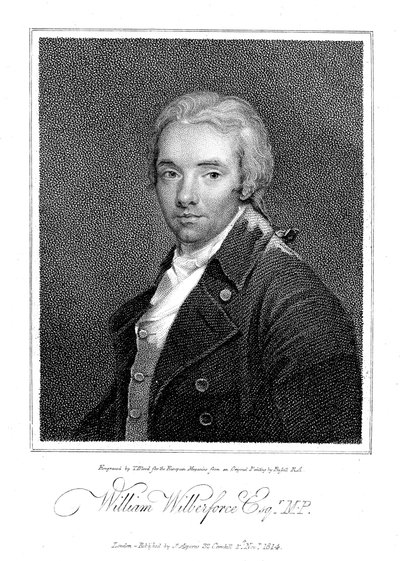 William Wilberforce, İngiliz hayırsever ve kölelik karşıtı kampanyacı, 1814 by Unbekannt