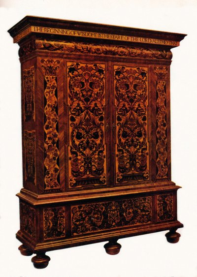 William ve Mary Markuteri Dolabı, c1690, 1925 by Unbekannt