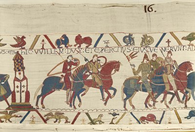 William, ordusunu Brittany Dükü Conan, Bayeux Goblen