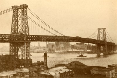 Williamsburg Asma Köprüsü, New York, 1930. by Unbekannt