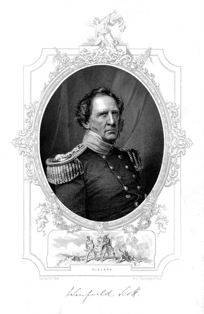 Winfield Scott, 19. yüzyıl Amerikan askeri by Unbekannt