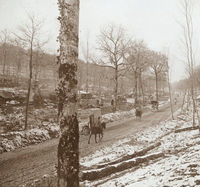 Kış, Genicourt, kuzey Fransa, c1914-c1918 by Unbekannt
