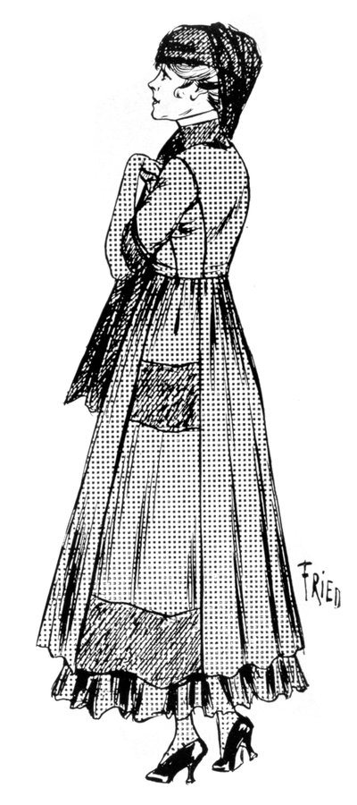 Krep kenevir ve ipek duvaklı kadın şalı, 1915 by Unbekannt