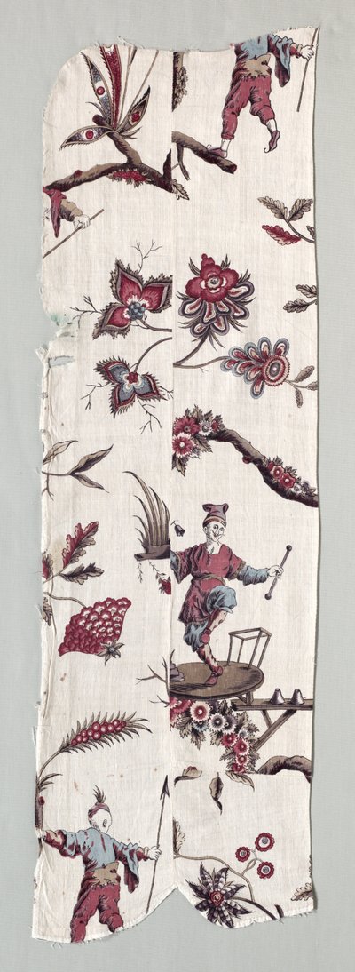Tahta Baskılı Tekstil Parçaları, c. 1785. by Unbekannt