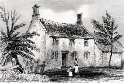 Woolsthorpe Malikanesi, Grantham yakınlarında, Lincolnshire, Sir Isaac Newton