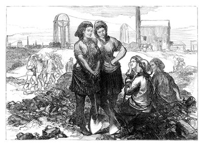 19. yüzyılın sonlarında Wigan Collieries
