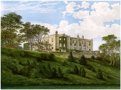 Workington Hall, Cumberland, Curwen ailesinin evi, c1880 by Unbekannt
