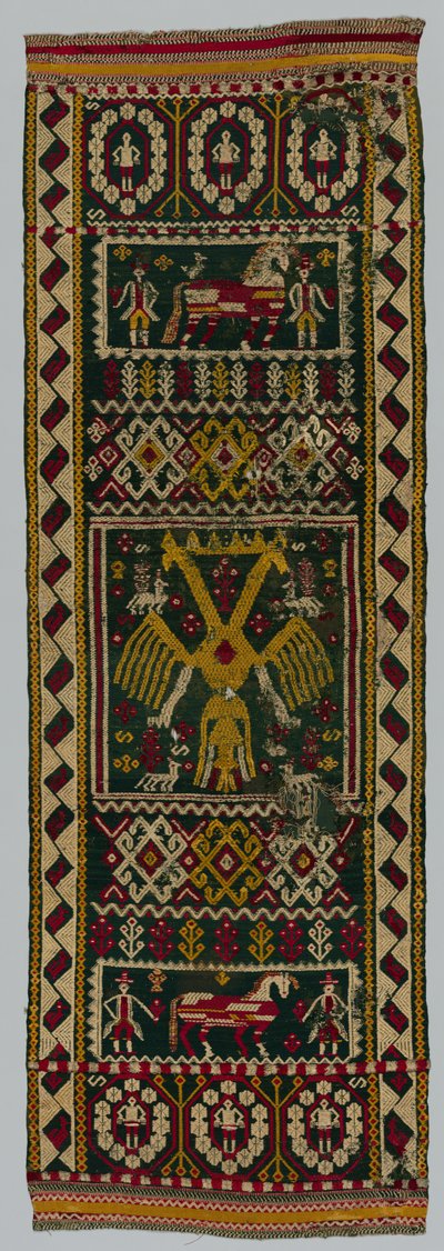 Dokuma Göğüs veya Yatak Örtüsü, 1700