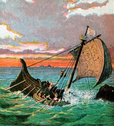 Beyaz Gemi Batığı, 1120, c1850 by Unbekannt