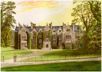 Wroxton Manastırı, Oxfordshire, Kuzey ailesinin evi, c1880 by Unbekannt