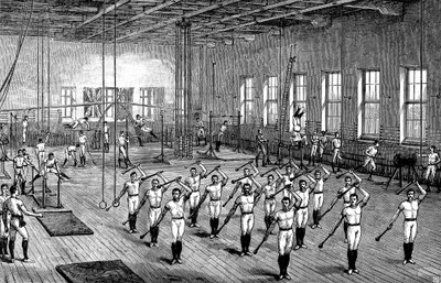 YMCA spor salonu, Longacre, Londra, c1888 by Unbekannt
