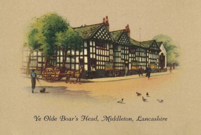 Ye Olde Yaban Domuzu Kafası, Middleton, Lancashire, 1939 by Unbekannt