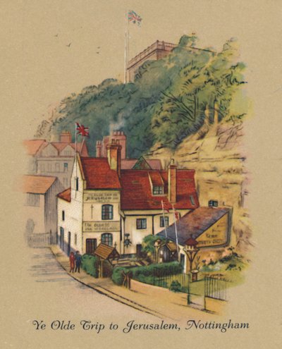 Ye Olde Kudüs Gezisi, Nottingham, 1939 by Unbekannt