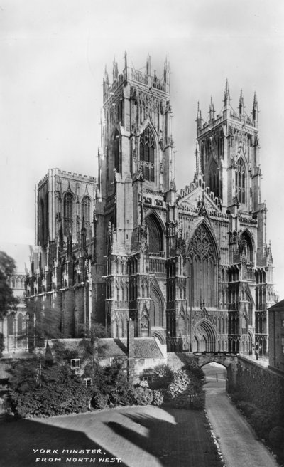 York Minster, York, Kuzey Yorkshire, 20. yüzyılın başları by Unbekannt