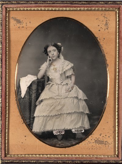 Çiçek Açan Genç Kadın, c. 1855. by Unbekannt