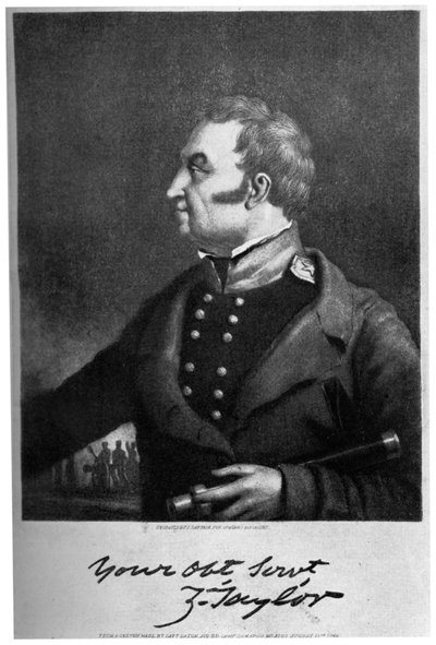 Zachary Taylor, Amerikan askeri lideri ve politikacı, c1846, 1908 by Unbekannt