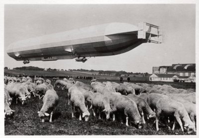 Zeppelin LZ8 Deutschland II, Schwaben, Almanya, 1911 1933 by Unbekannt