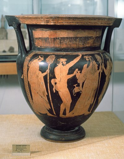 Siyah figürlü krater, Centaurların Ressamı tarafından, MÖ 480-470 dolayları by Unbekannt Unbekannt