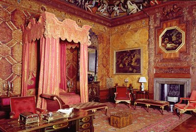 Chatsworth House, Devlet yatak odası 1687-1707, Derbyshire, Birleşik Krallık by Unbekannt Unbekannt