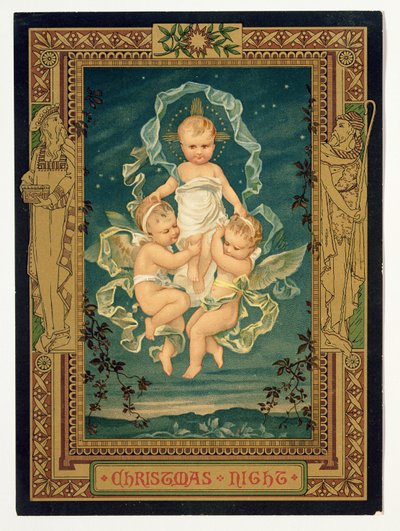 Noel Gecesi, Noel kartı, 1880